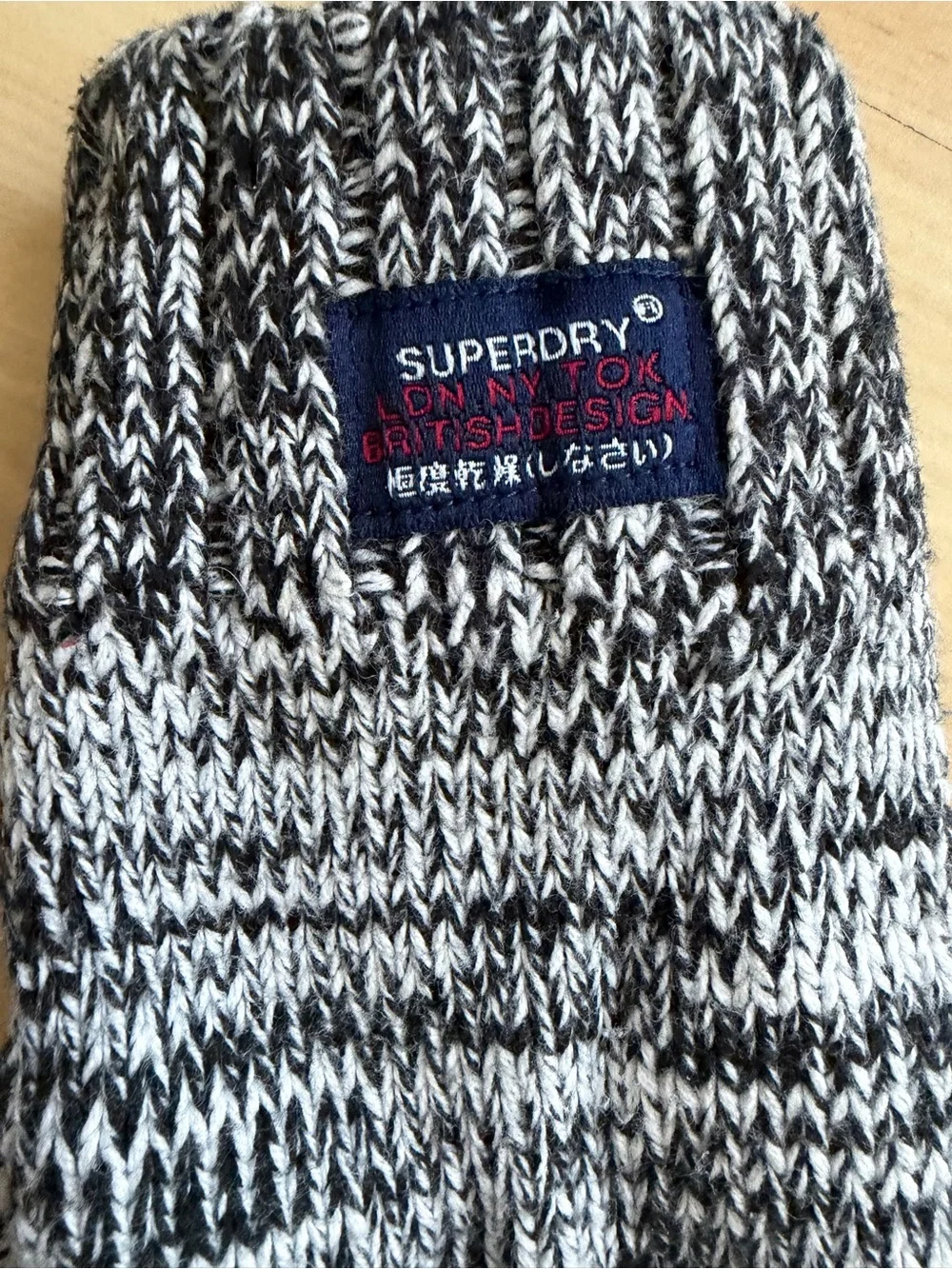 Superdry Super Cable Gloves
